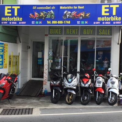 Transportation, Scooter Rentals, Motorbike Rentals in Patong 