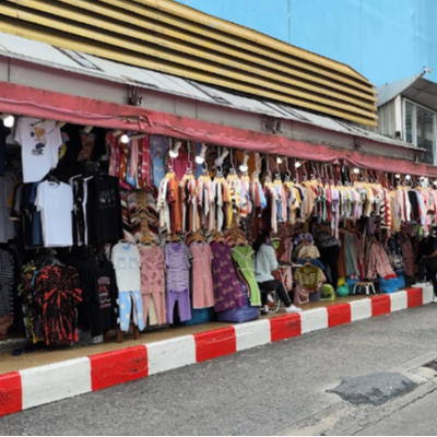 Shopping, Street Markets in Chidlom 
